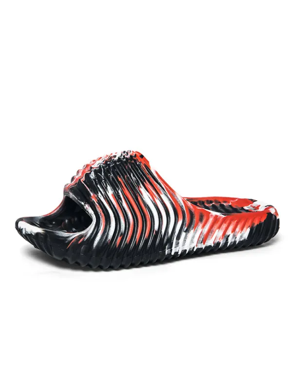 Men's Camouflage Fashionable Casual Non-Slip Slippers sold by Oeyes