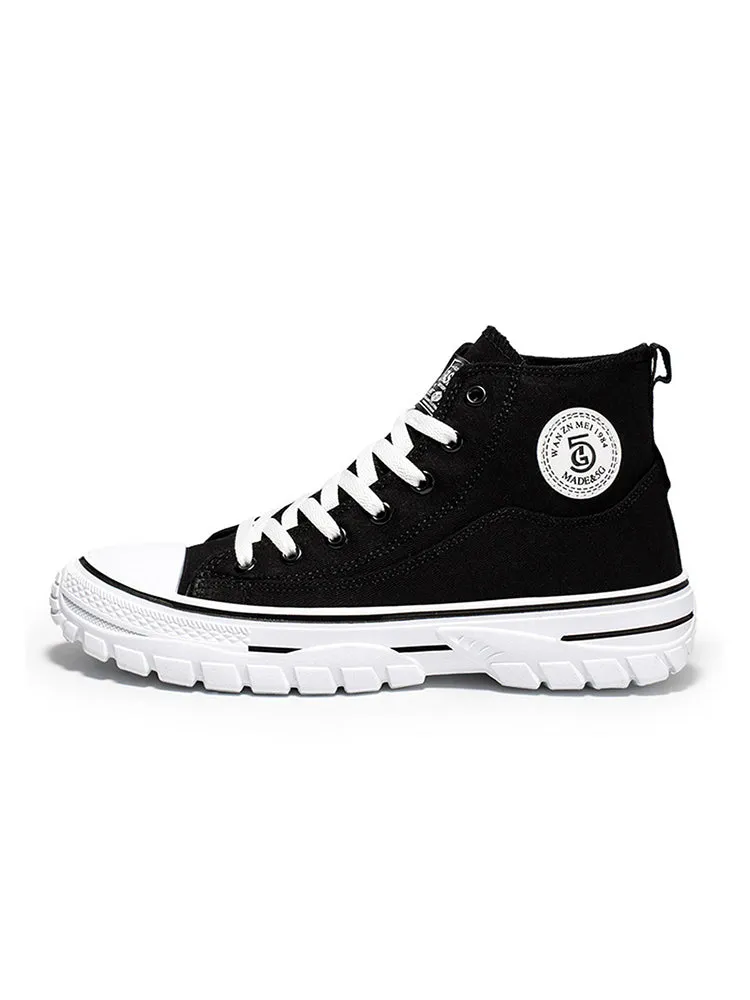 New High Top Sporty Casual Fashion Breathable Canvas Shoes sold by Oeyes