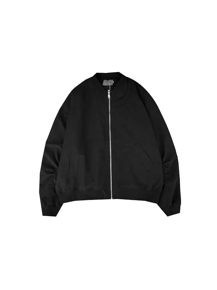 Men'S Loose Bomber Jacket sold by Oeyes