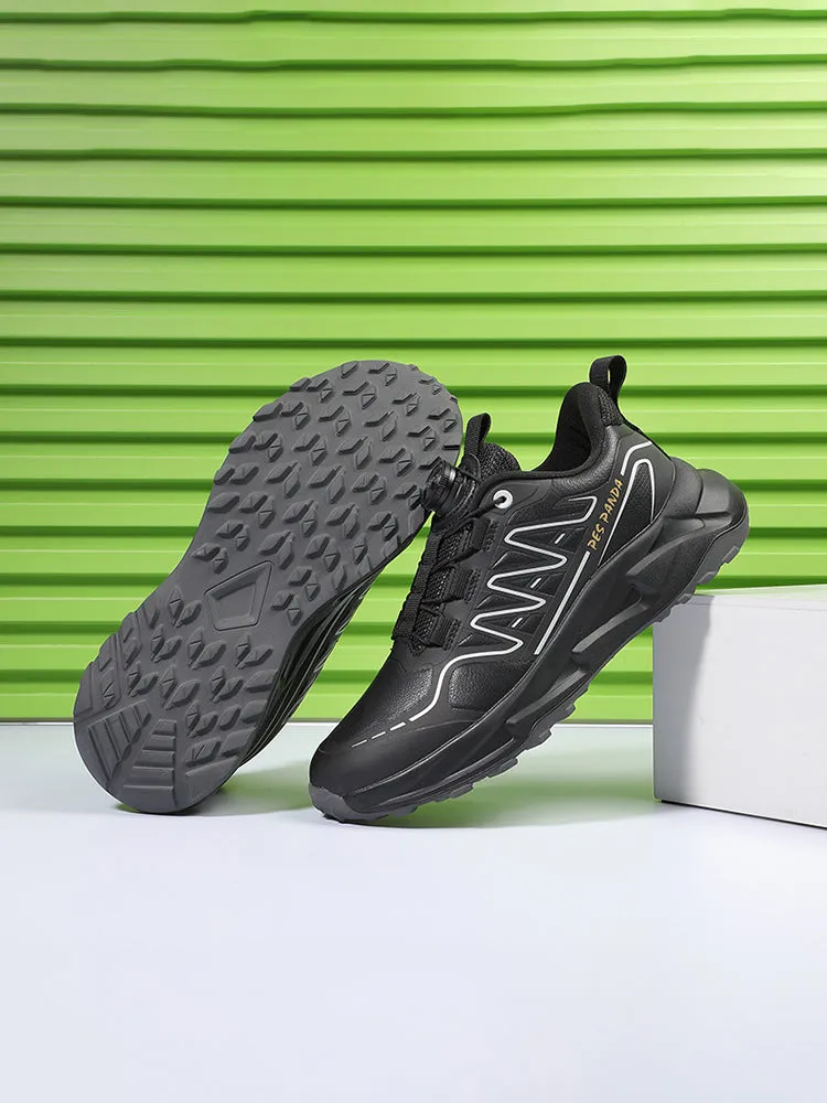 Men's Shoes Microfiber Leather Casual Shoes Fashion Shock Absorption Soft Sole Sneakers sold by Oeyes product image thumbnail 5