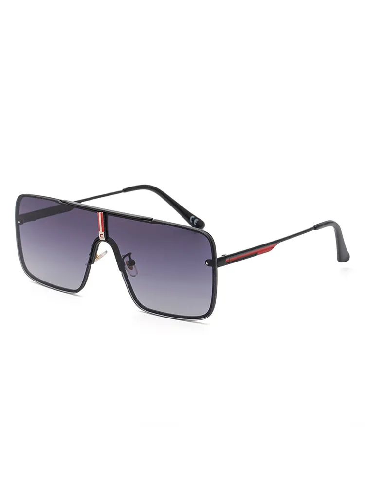 Men'S One-Piece Fashionable Square Sunglasses sold by Oeyes product image thumbnail 2