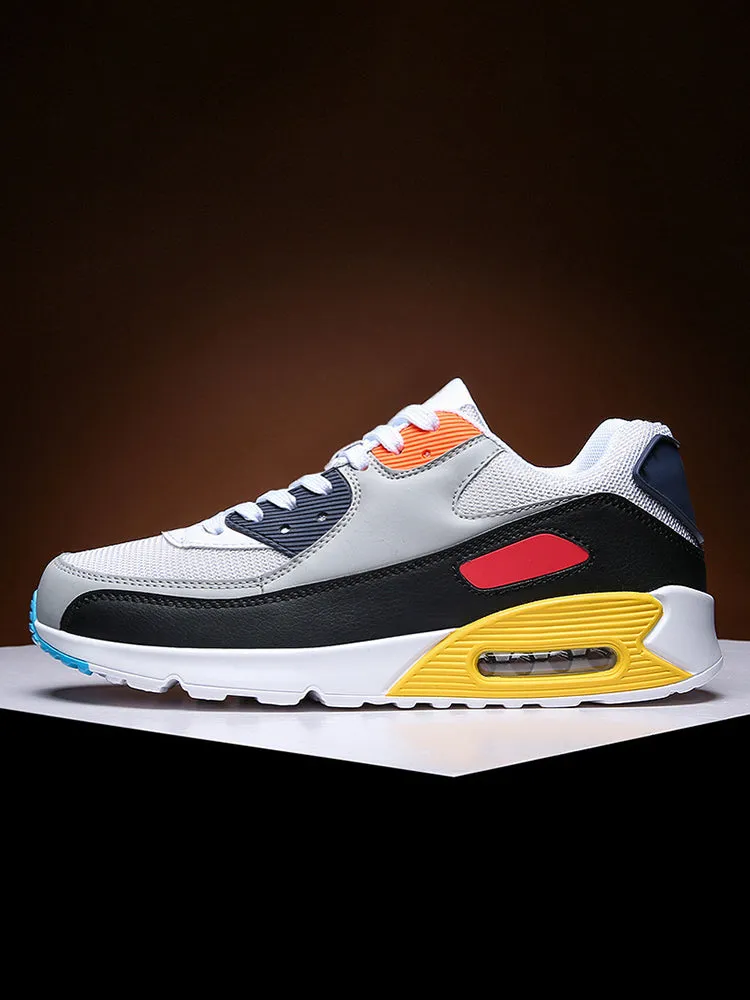 Cushion Lightweight Splicing Color Trendy Mesh Breathable Casual Shoes sold by Oeyes product image thumbnail 3