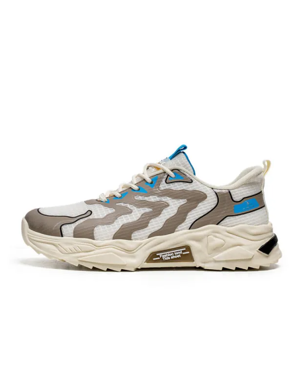 Low-Top Gradient Breathable Ice Silk Running Casual Shoes sold by Oeyes