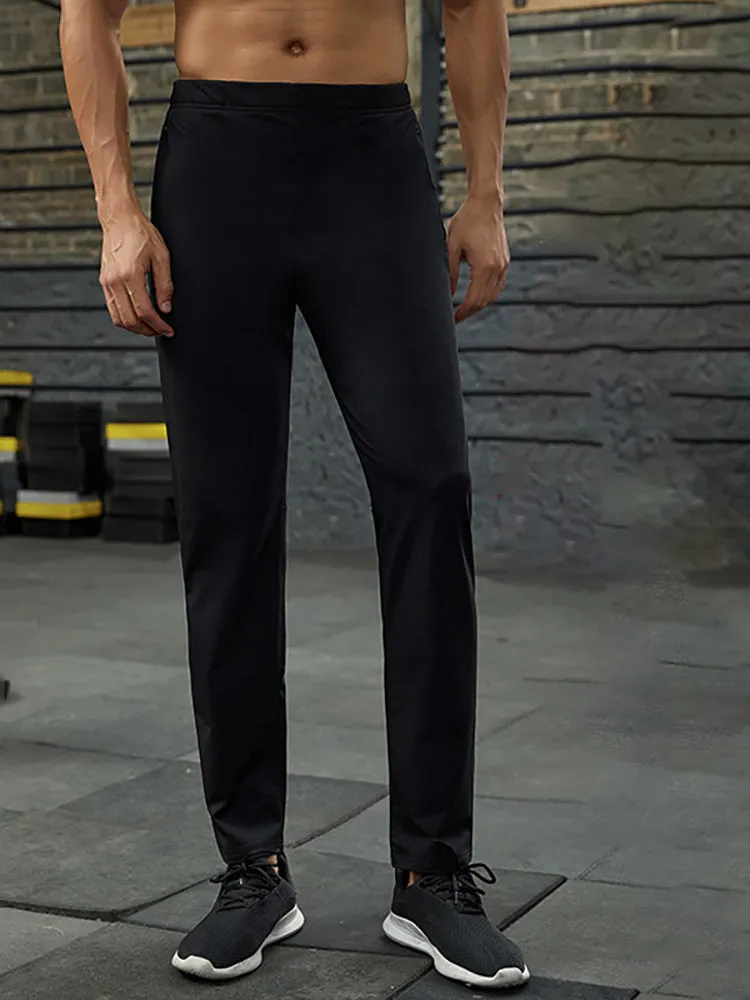 Sweatpants New Quick Dry Outdoor Woven Fitness Cotton Legging Running Trousers sold by Oeyes