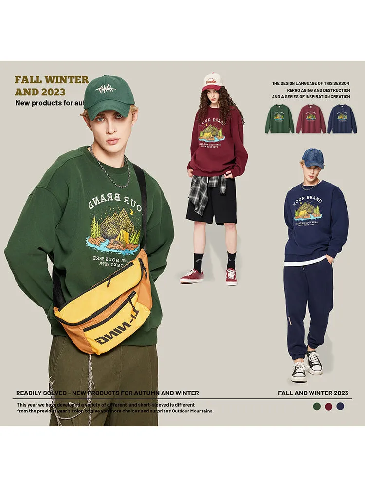 Relaxation Men's Sweatshirt sold by Oeyes product image thumbnail 2