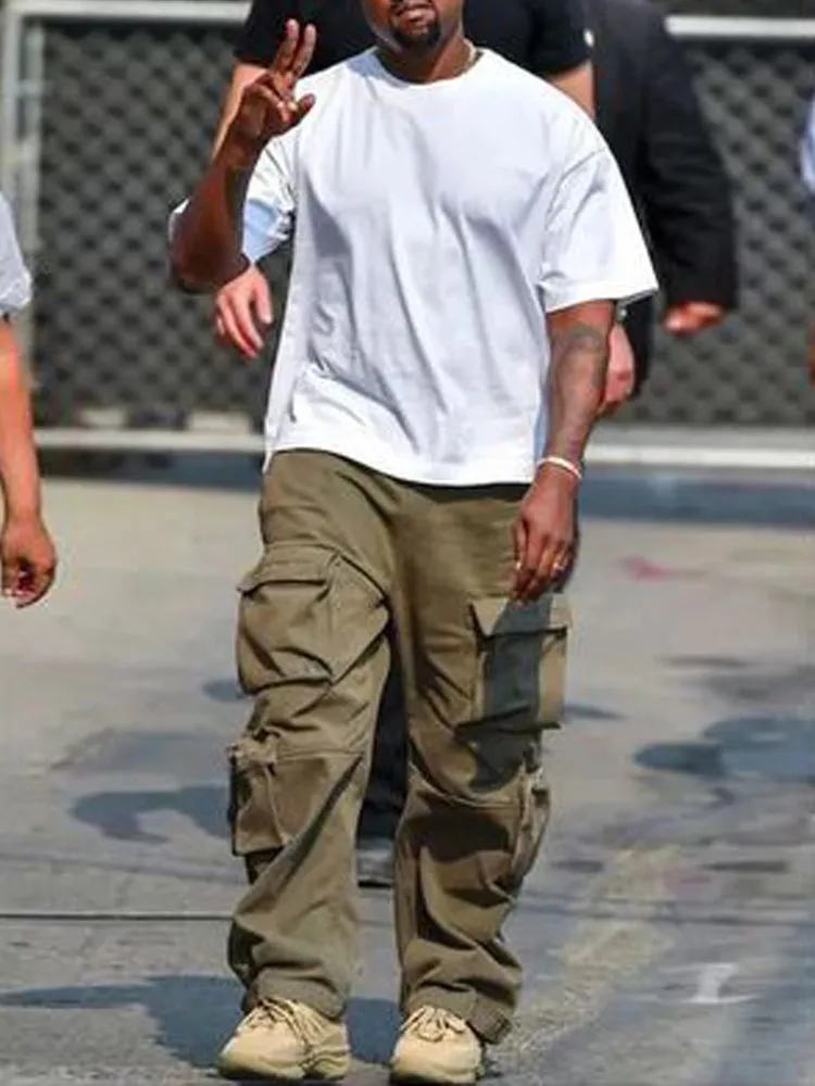 Oversized Men's Gym Bodybuilding Fitness Loose T-shirt sold by Oeyes