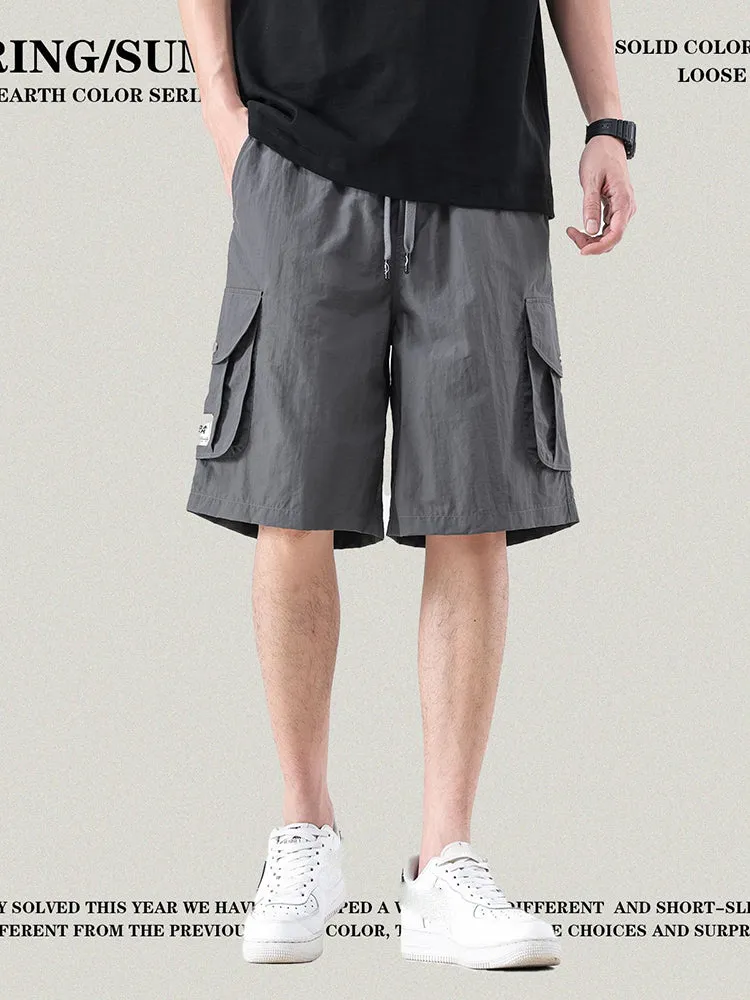 Men'S Woven Cargo Shorts sold by Oeyes