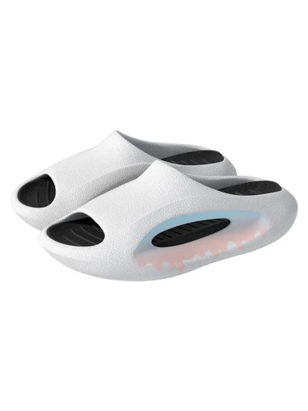 Outdoor Thick Soles Non-Slip Contrast Color Slipper&Sandals sold by Oeyes