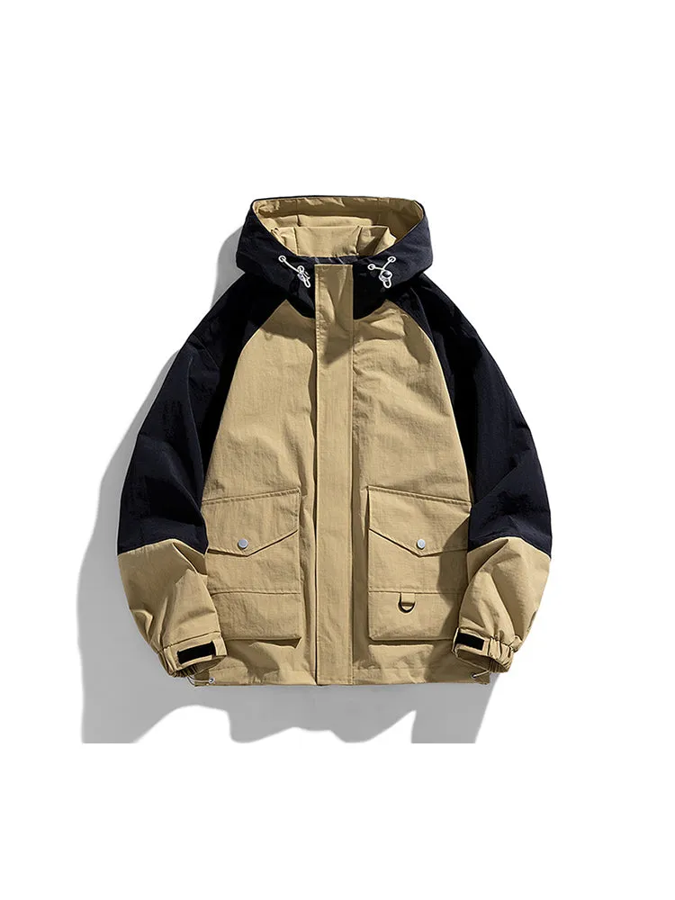 Men'S Loose Raglan Sleeved Jacket sold by Oeyes product image thumbnail 3