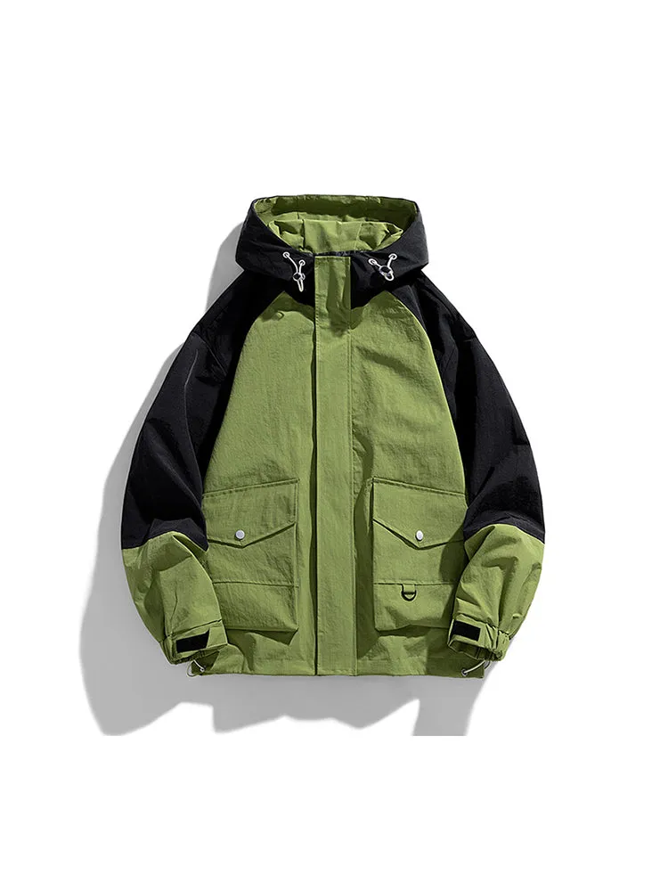 Men'S Loose Raglan Sleeved Jacket sold by Oeyes