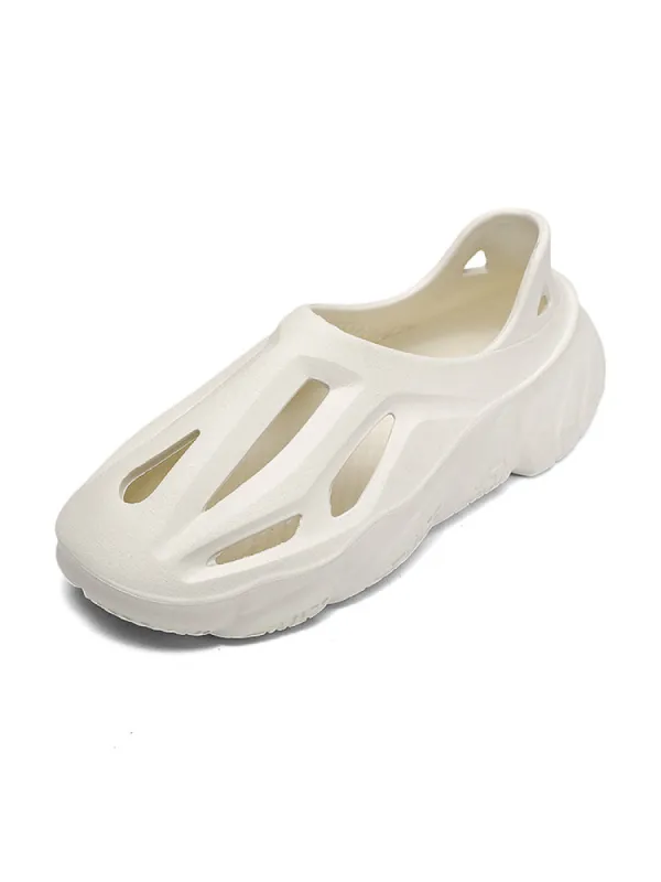 Thick-Sole Shock-Absorbing Rebound-Resistant Anti-Slip Breathable Beach Slipper&Sandals sold by Oeyes