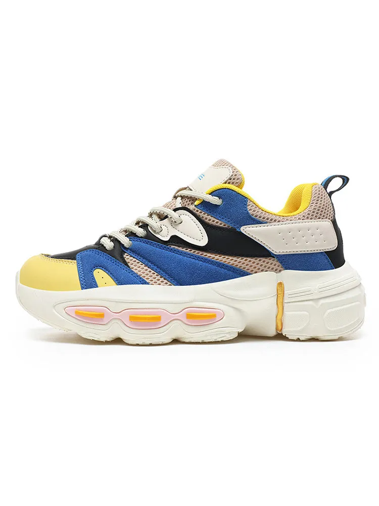 Casual Contrast Color Chunky Sneakers sold by Oeyes