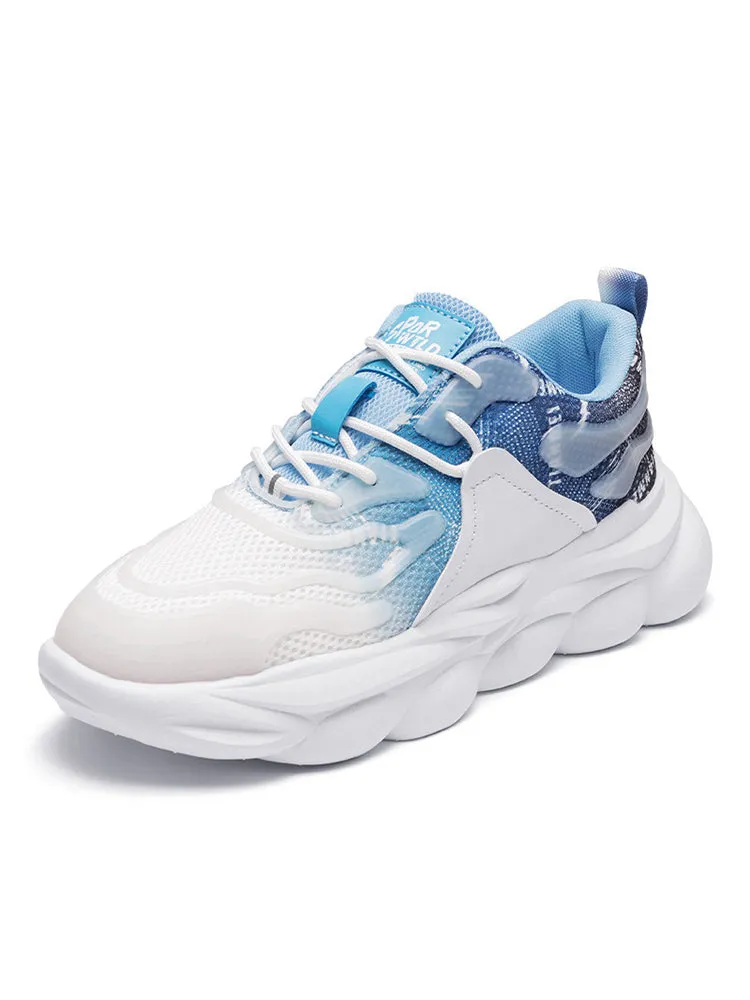 Mesh Thick Sole Chunky Sneakers sold by Oeyes