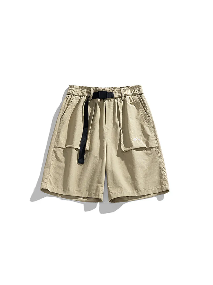 Men'S Loose Straight Shorts sold by Oeyes product image thumbnail 3