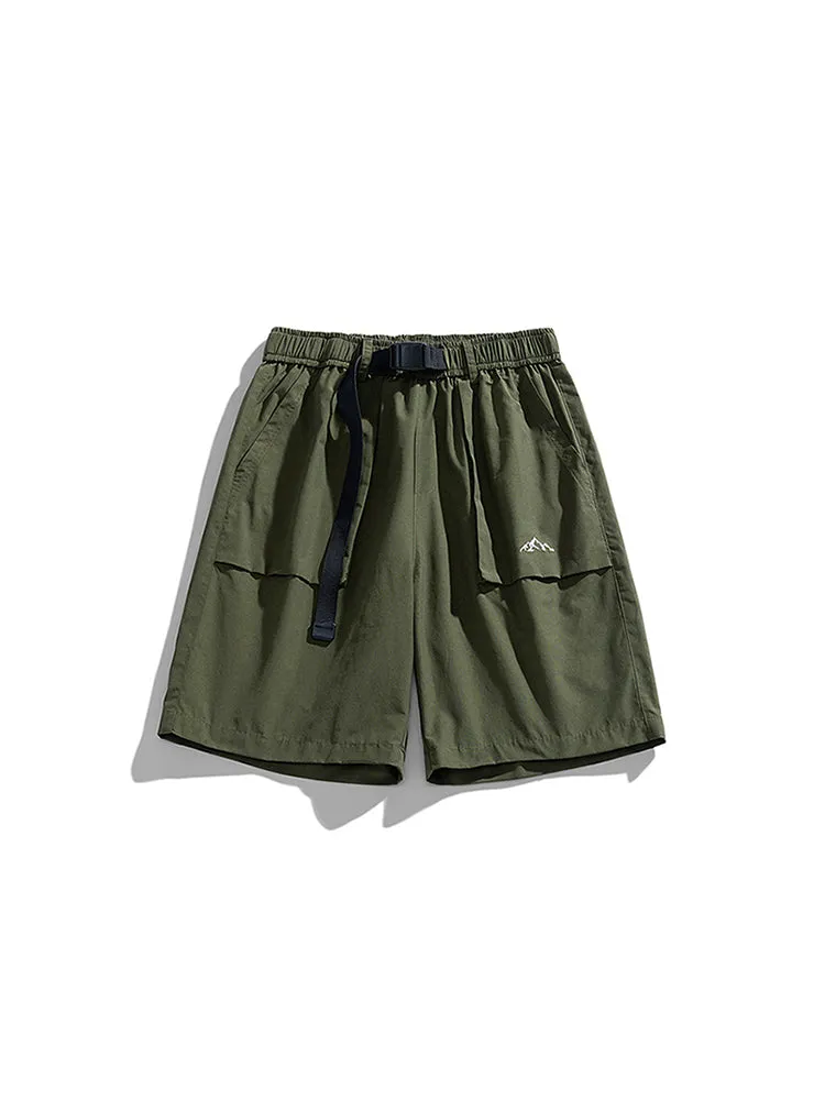 Men'S Loose Straight Shorts sold by Oeyes