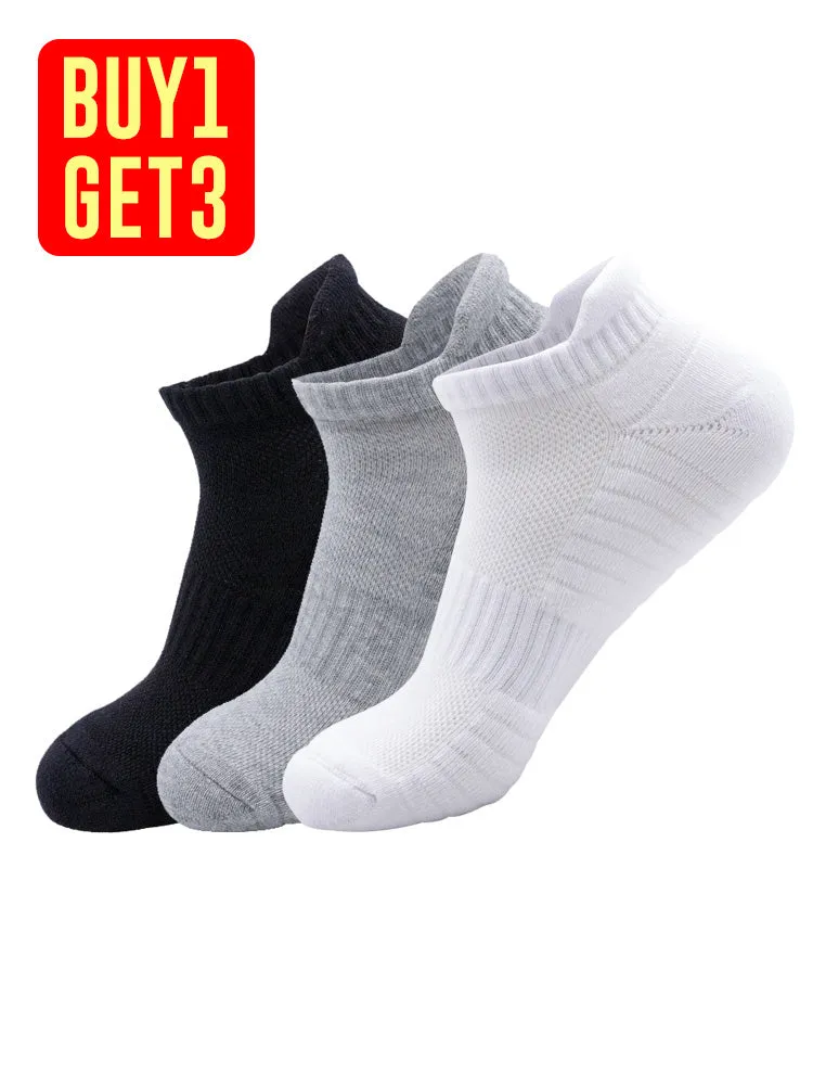 Thickened Towel Botton Short Running Breathable Men'S Socks sold by Oeyes