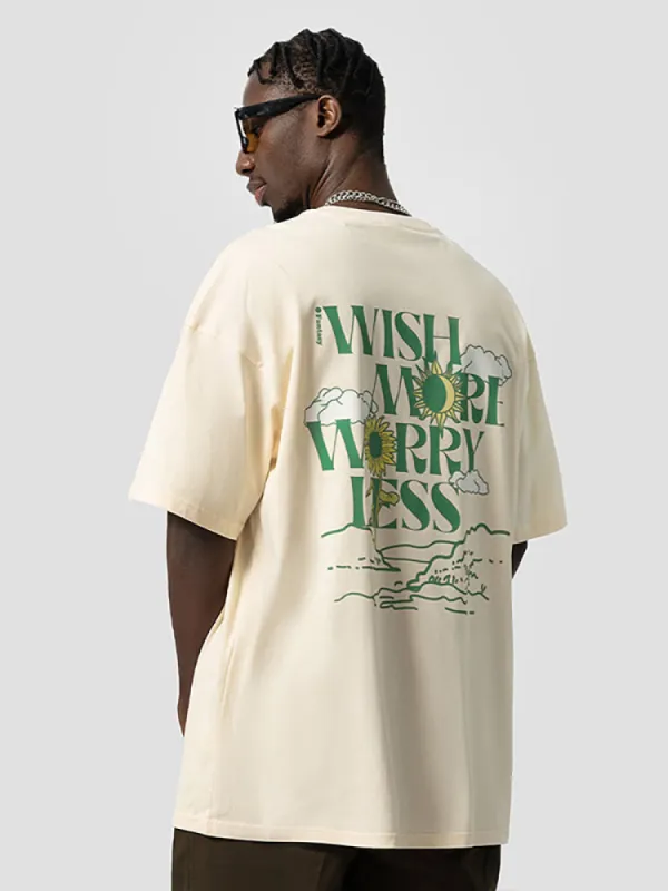 Men'S Back Print Cotton T-Shirts sold by Oeyes