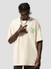 Men'S Back Print Cotton T-Shirts sold by Oeyes