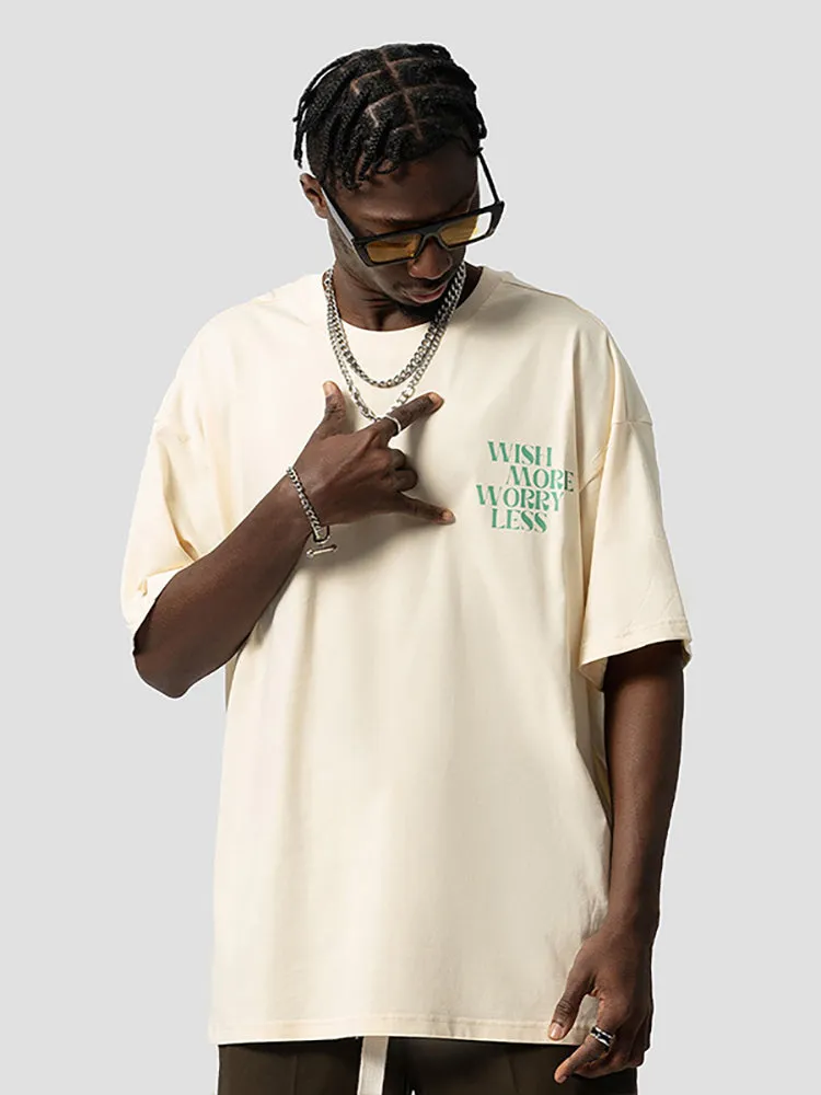 Men'S Back Print Cotton T-Shirts sold by Oeyes product image thumbnail 3