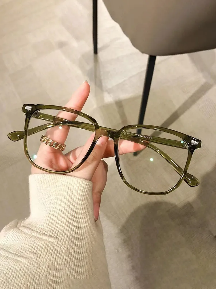 Women'S Square Vintage Myopic Glasses sold by Oeyes product image thumbnail 4