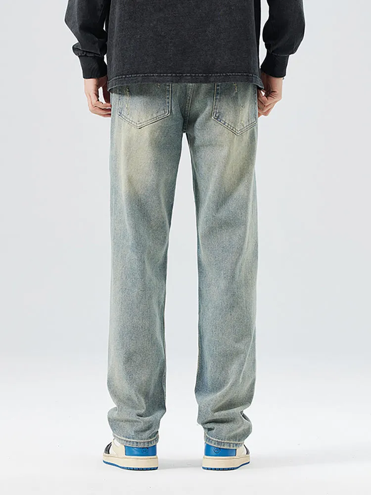 Retro Ripped Patched Jeans sold by Oeyes product image thumbnail 4
