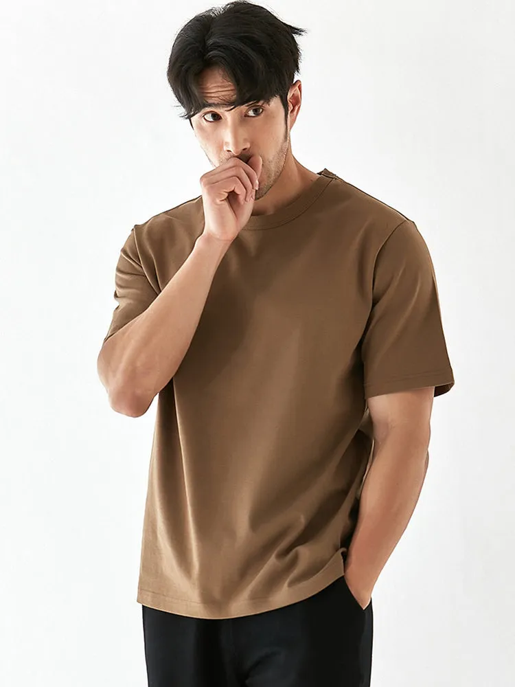 Men'S Vintage Solid Crew Neck T-Shirts sold by Oeyes product image thumbnail 4