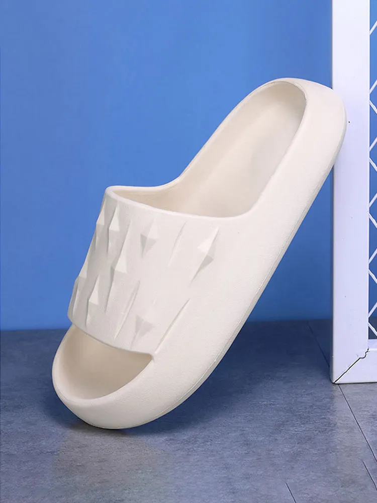 Men'S Summer Solid Color Slippers sold by Oeyes