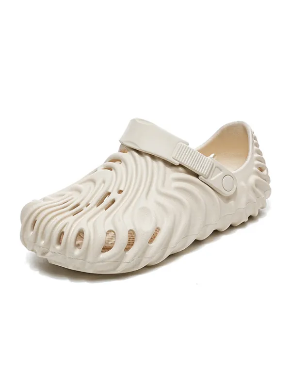 Men's Outdoor Wear Dual-Purpose Anti-Slip Hollow Beach Slipper&Sandals sold by Oeyes