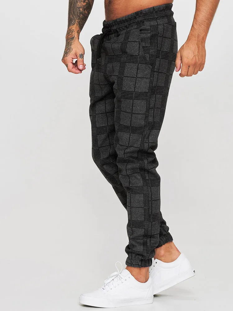 Print Plaid Casual Fitness Jogger sold by Oeyes product image thumbnail 3