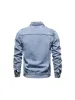 Men'S Slim Fit Denim Cardigan Jacket sold by Oeyes