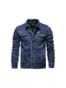 Men'S Slim Fit Denim Cardigan Jacket sold by Oeyes