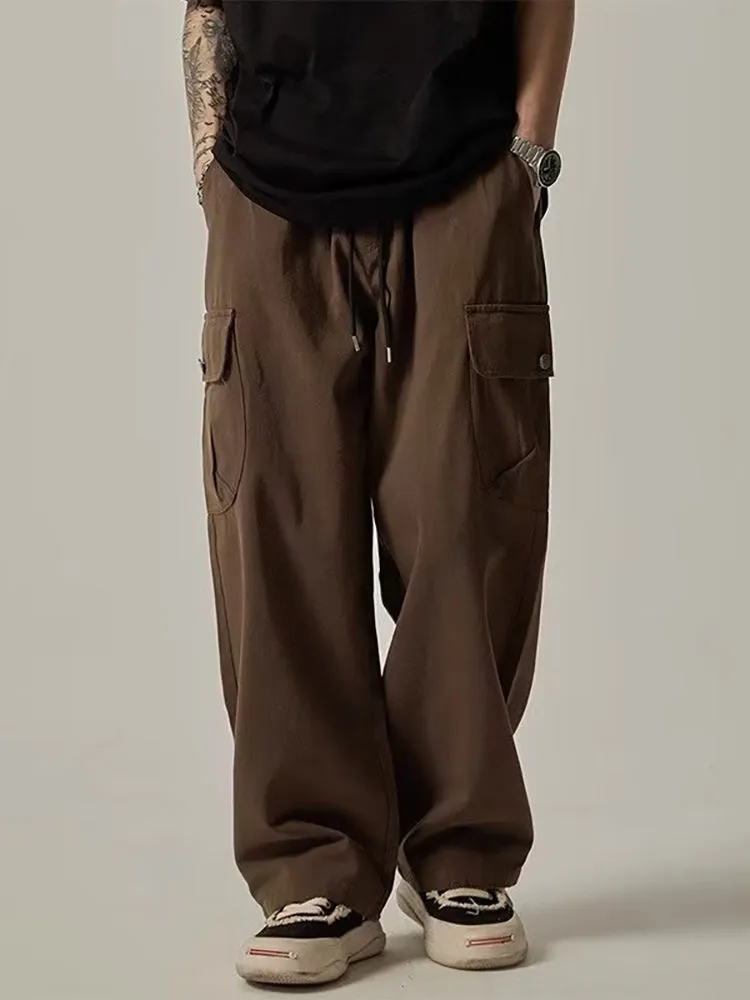 Men'S Loose Cargo Pants sold by Oeyes