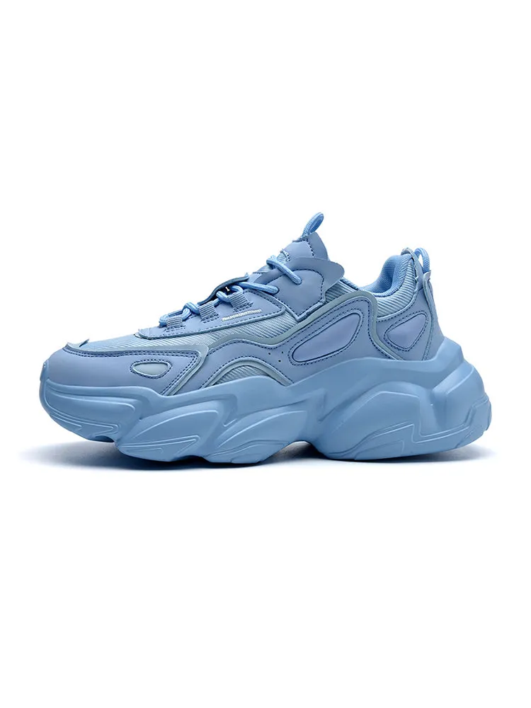 Solid Color Chunky Sneakers - Playful And Unique For Standout Style sold by Oeyes product image thumbnail 2
