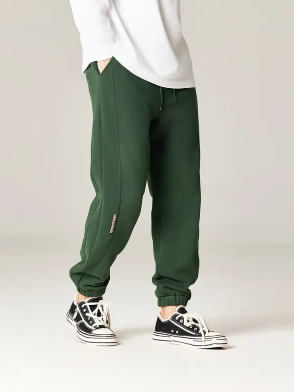 Sporty Casual Drawstring Sweatpants sold by Oeyes