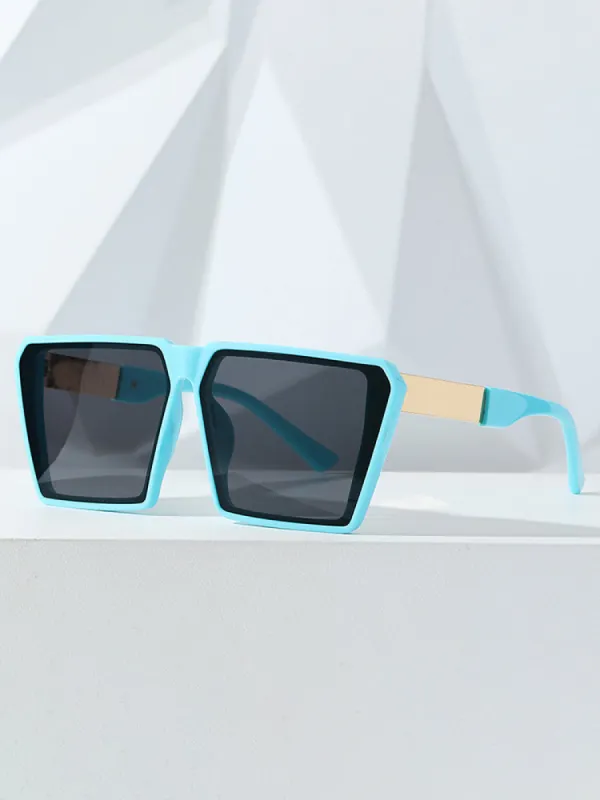 One-Piece Fashionable Square Frame Sunglasses sold by Oeyes