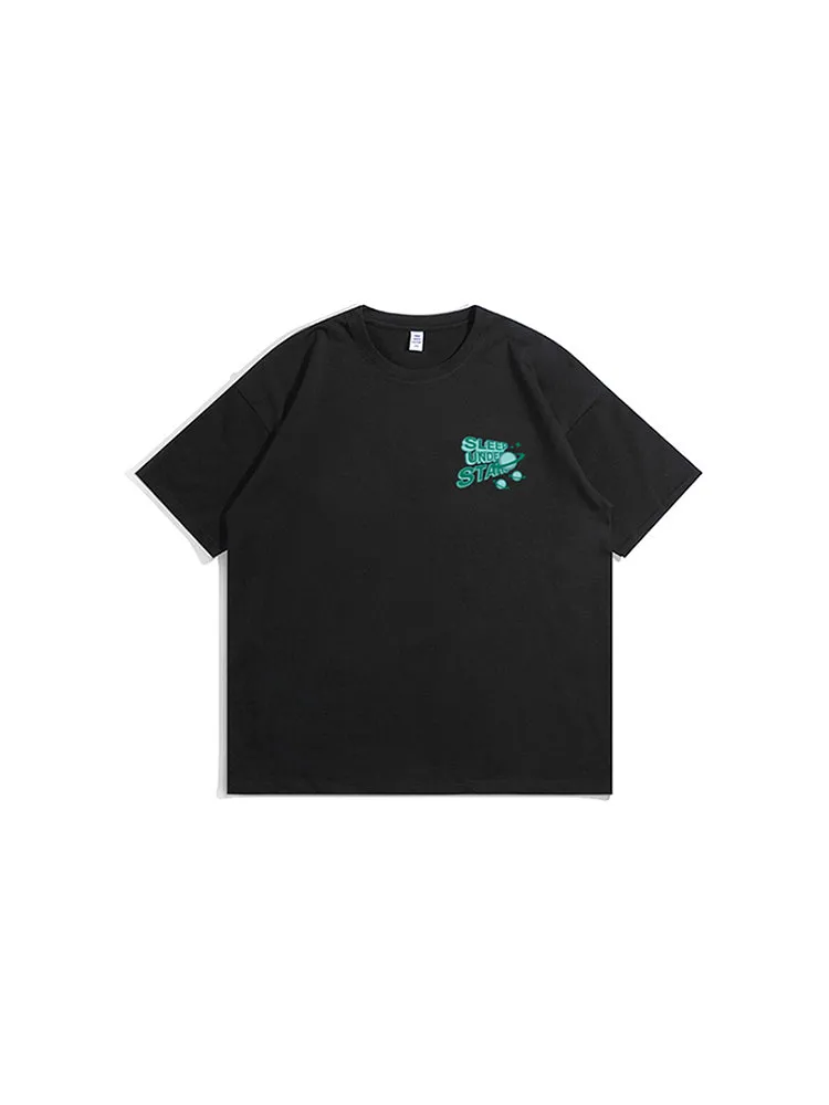 Astronaut Printing Men's T-Shirt Loose Street Fashion Bottoming Shirt sold by Oeyes product image thumbnail 5