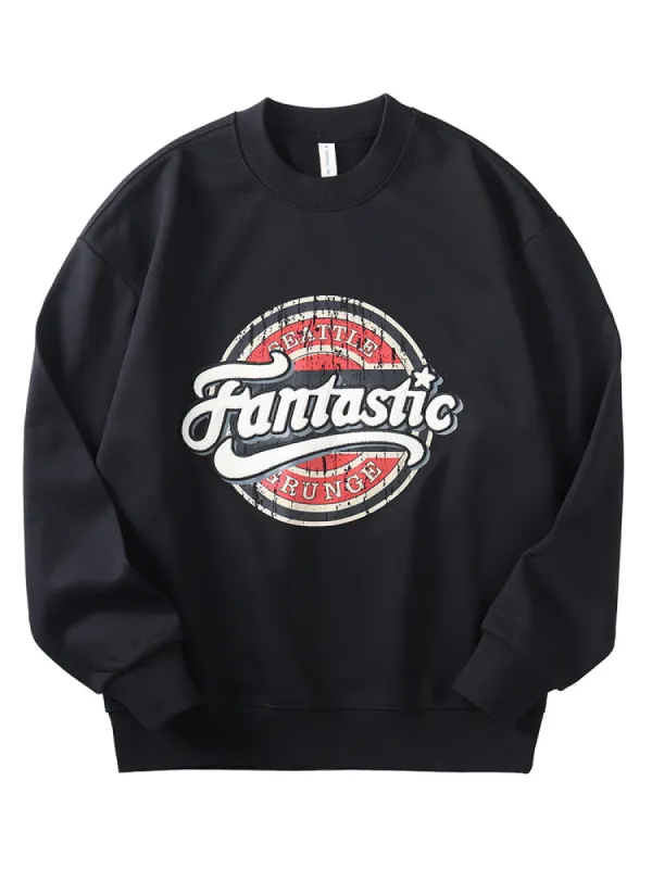 Foam Graphic Print High Quality Rib-Knit Cuff Men'S Hoodies sold by Oeyes