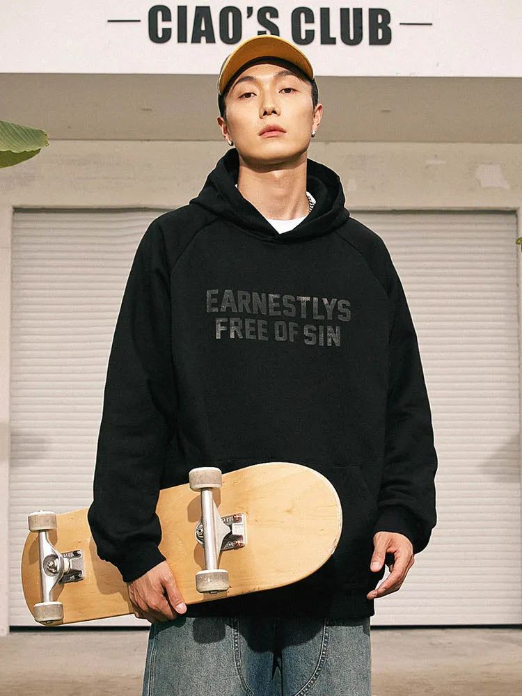 Men'S Retro-Styled Roomy Hoodies sold by Oeyes product image thumbnail 2