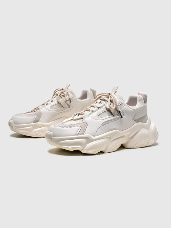 Men'S Thick Sole Fashion Outdoor Chunky Sneakers sold by Oeyes