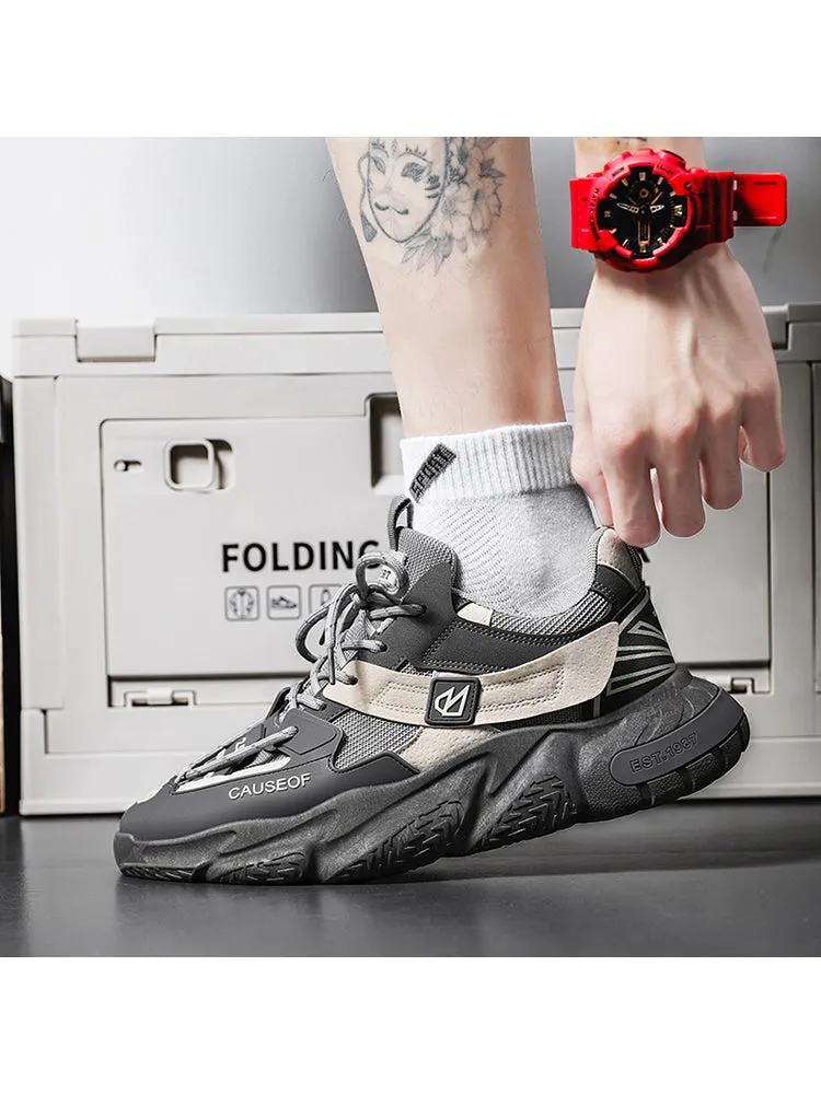 Men'S Flyweaving Added-Height Casual Shoes sold by Oeyes product image thumbnail 4