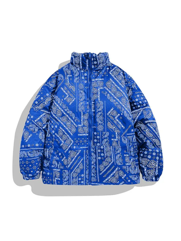 Durable Solid Color Reversible Quilted Coat sold by Oeyes