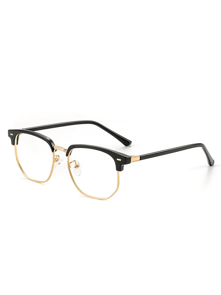 Half Rim Square Glasses sold by Oeyes product image thumbnail 3