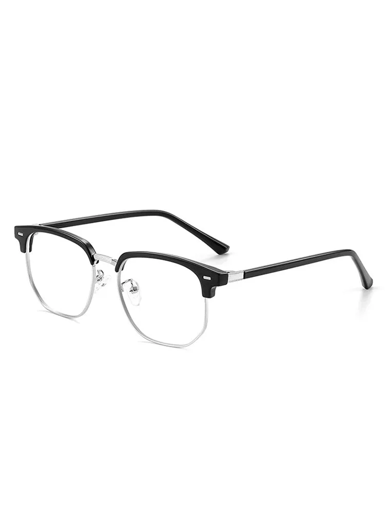 Half Rim Square Glasses sold by Oeyes product image thumbnail 2
