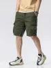 Men'S Solid Color Cargo Shorts sold by Oeyes