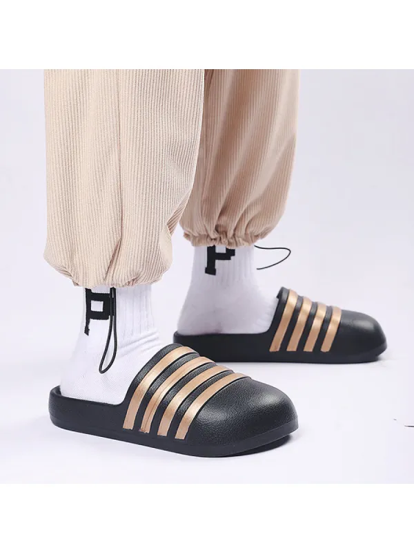 Men'S Closed-Toe Sporty Slippers sold by Oeyes