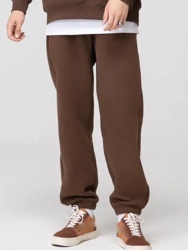 Men'S Padded Joggers In A Plain Color sold by Oeyes