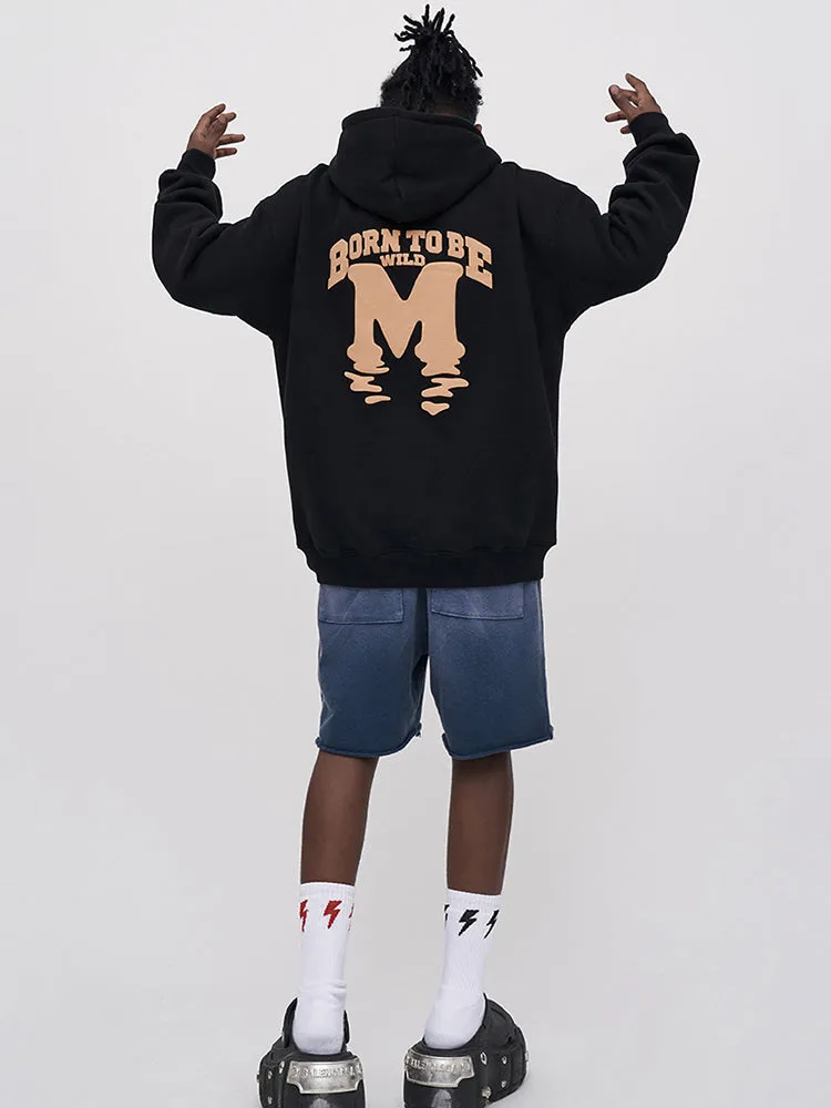 Men'S Hoodies With The Born To Be Wild Print sold by Oeyes