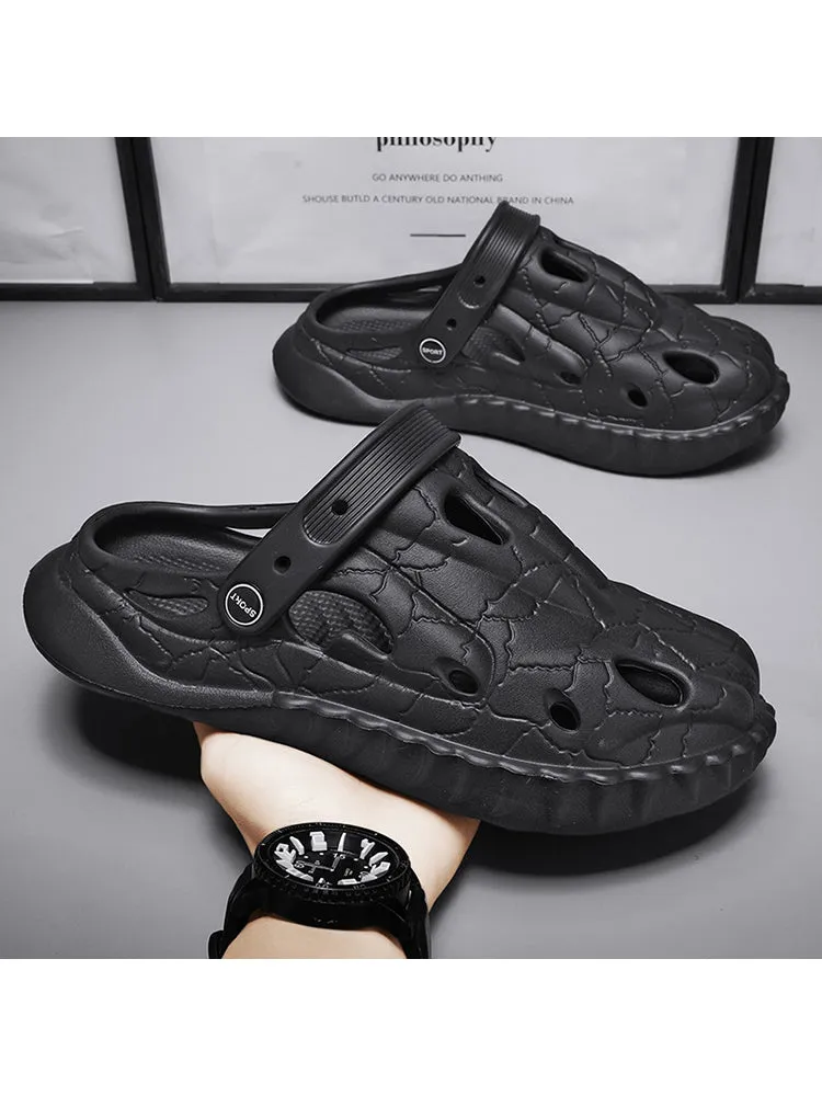Men'S Solid Color Dinosaur Lightweight Soft Sole Slippers sold by Oeyes product image thumbnail 2