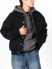 Thickened Solid Colour Bomber Jacket sold by Oeyes