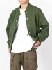 Thickened Solid Colour Bomber Jacket sold by Oeyes